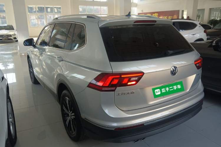 Used Volkswagen Tiguan L 2020 330TSI Automatic Two-Wheel Drive Panoramic Comfort Edition China VI Standard Rear Left 45 Deg