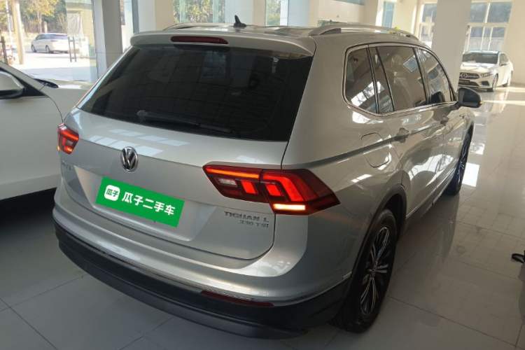 Used Volkswagen Tiguan L 2020 330TSI Automatic Two-Wheel Drive Panoramic Comfort Edition China VI Standard Rear Right 45 Deg