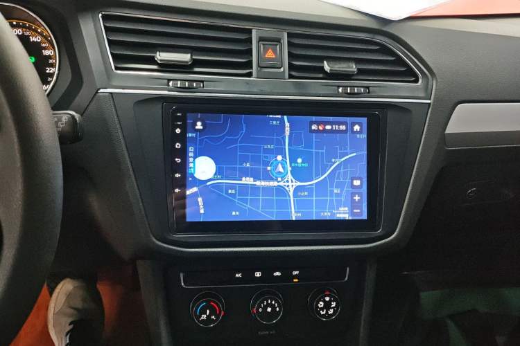 Used Volkswagen Tiguan L 2020 330TSI Automatic Two-Wheel Drive Luxury Edition China VI Standard Audio And AC Panel