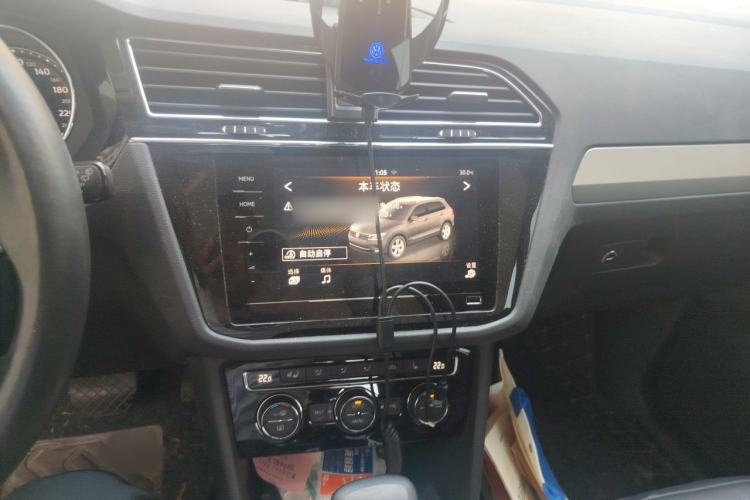 Used Volkswagen Tiguan L 2020 330TSI Automatic Two-Wheel Drive Smart Luxury Edition China VI Standard Audio And AC Panel