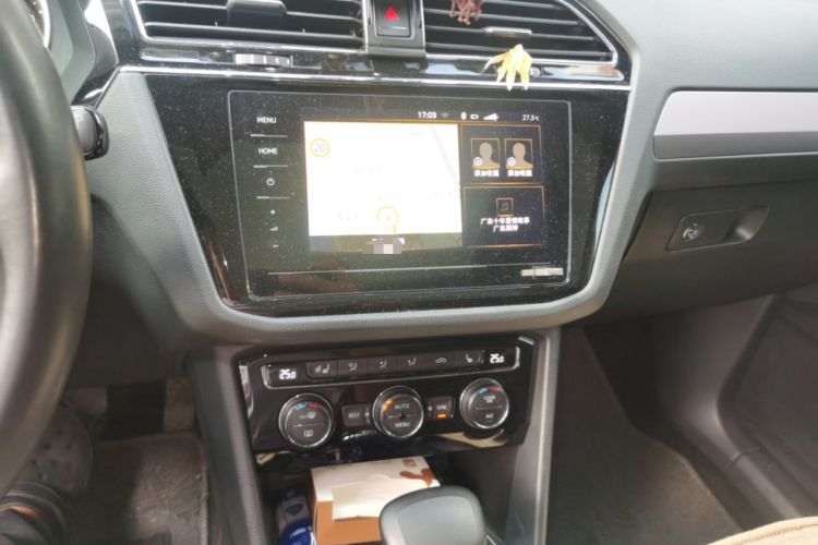 Used Volkswagen Tiguan L 2020 330TSI Automatic Two-Wheel Drive Smart Luxury Edition China VI Standard Audio And AC Panel