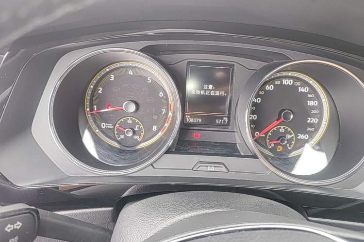 Used Volkswagen Tiguan L 2020 330TSI Automatic Two-Wheel Drive Panoramic Comfort Edition China VI Standard Instrument Cluster