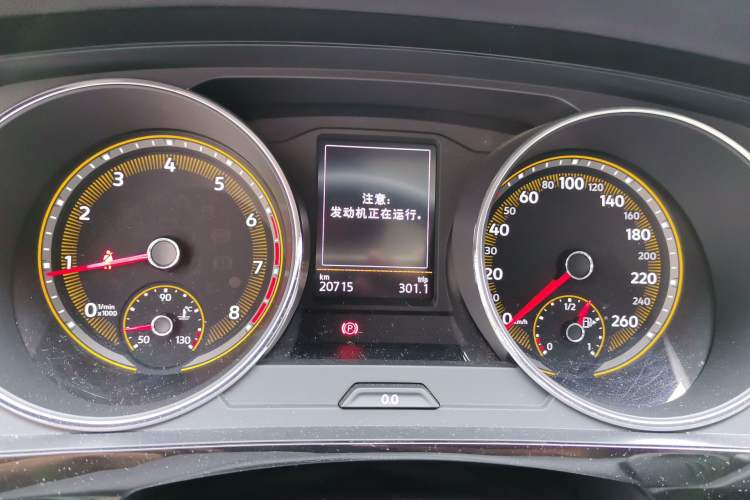 Used Volkswagen Tiguan L 2020 330TSI Automatic Two-Wheel Drive Smart Luxury Edition China VI Standard Instrument Cluster