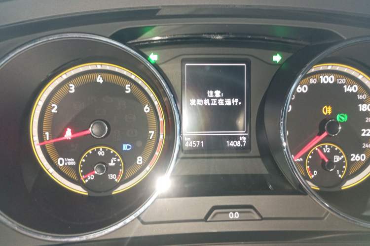 Used Volkswagen Tiguan L 2020 330TSI Automatic Two-Wheel Drive Luxury Edition China VI Standard Instrument Cluster