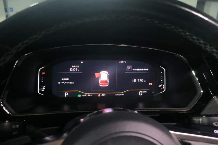 Used Volkswagen Tiguan L 2020 330TSI Automatic Two-Wheel Drive R-Line Flagship Version China VI Standard Instrument Cluster