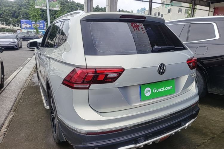 Used Volkswagen Tiguan L 2020 330TSI Automatic Two-Wheel Drive Panoramic Comfort Edition China VI Standard Rear Left 45 Deg