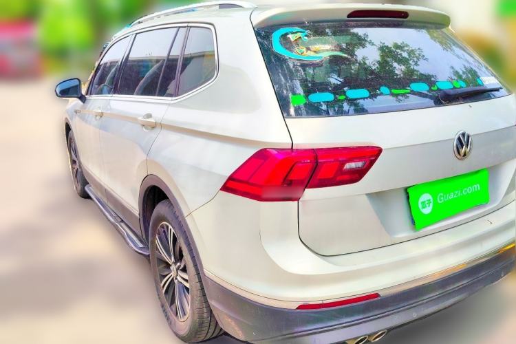 Used Volkswagen Tiguan L 2020 330TSI Automatic Two-Wheel Drive Panoramic Comfort Edition China VI Standard Rear Left 45 Deg