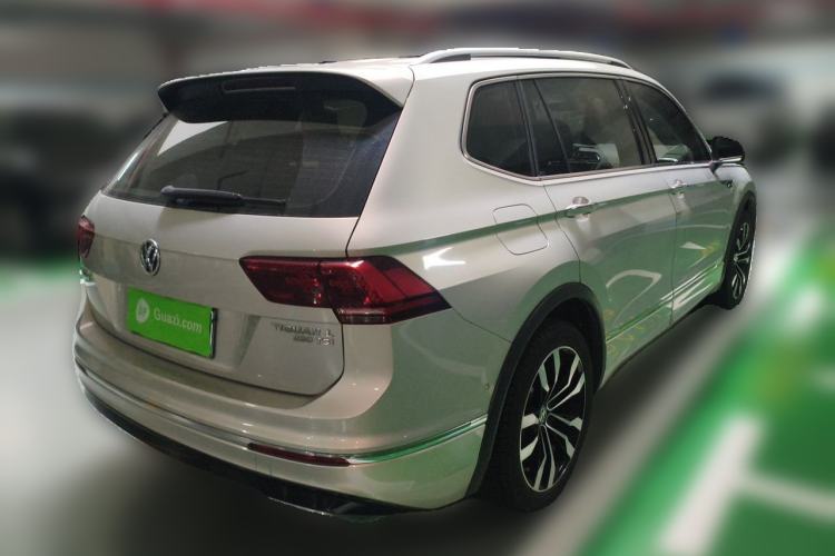 Used Volkswagen Tiguan L 2020 330TSI Automatic Two-Wheel Drive R-Line Flagship Version China VI Standard Rear Right 45 Deg