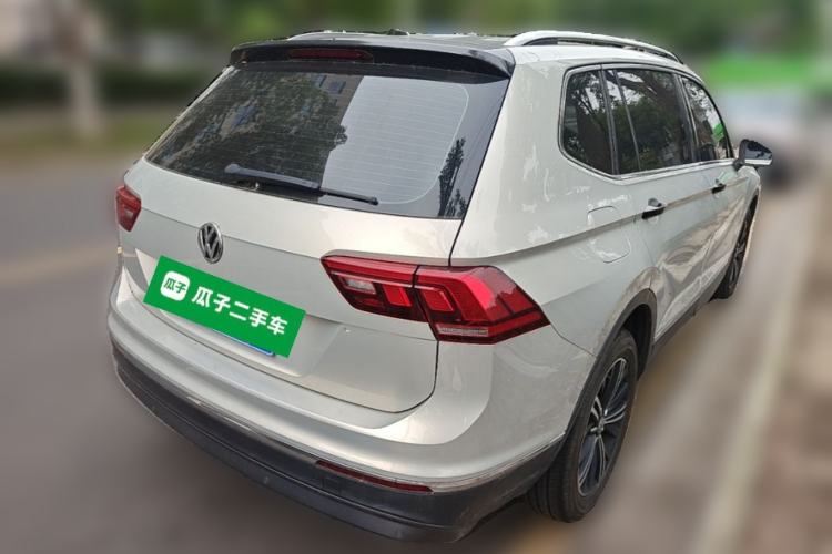 Used Volkswagen Tiguan L 2020 330TSI Automatic Two-Wheel Drive Panoramic Comfort Edition China VI Standard Rear Right 45 Deg