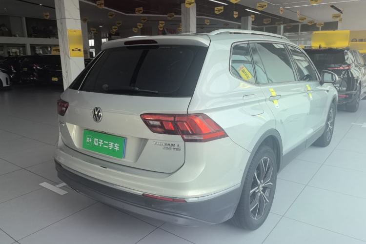 Used Volkswagen Tiguan L 2020 330TSI Automatic Two-Wheel Drive Smart Luxury Edition China VI Standard Rear Right 45 Deg