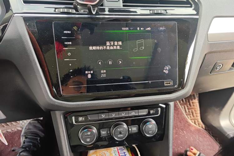 Used Volkswagen Tiguan L 2020 330TSI Automatic Two-Wheel Drive Panoramic Comfort Edition China VI Standard Audio And AC Panel