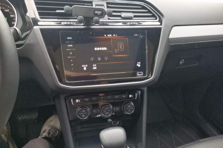 Used Volkswagen Tiguan L 2020 330TSI Automatic Two-Wheel Drive Smart Luxury Edition China VI Standard Audio And AC Panel