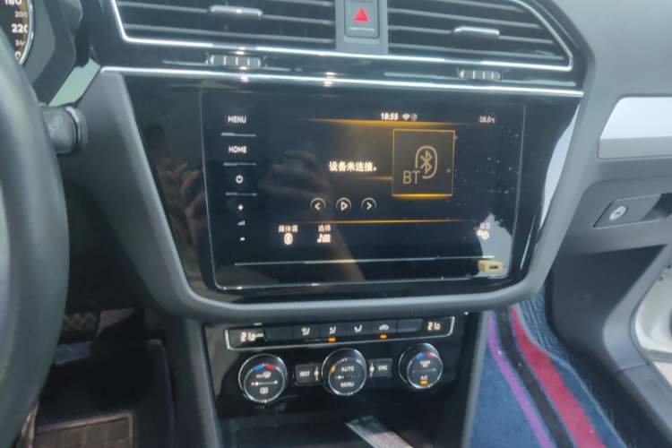 Used Volkswagen Tiguan L 2020 330TSI Automatic Two-Wheel Drive Panoramic Comfort Edition China VI Standard Audio And AC Panel
