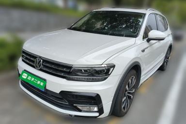 Used Volkswagen Tiguan L 2020 330TSI Automatic Two-Wheel Drive R-Line Flagship Version China VI Standard