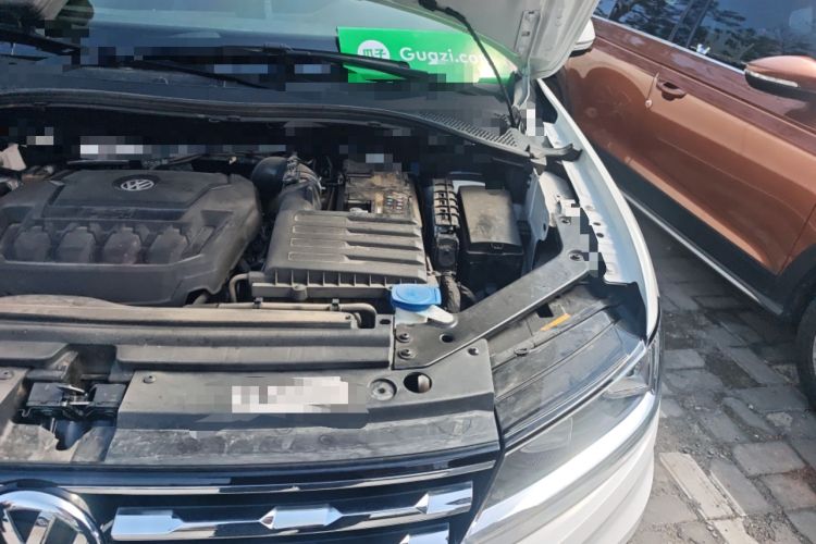 Used Volkswagen Tiguan L 2020 330TSI Automatic Two-Wheel Drive Smart Luxury Edition China VI Standard Engine Bay Left