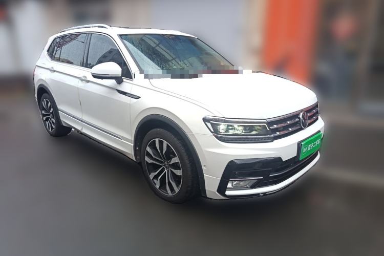 Used Volkswagen Tiguan L 2020 330TSI Automatic Two-Wheel Drive R-Line Flagship Version China VI Standard Front Right 45 Deg