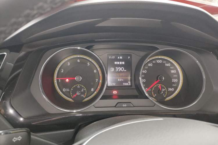 Used Volkswagen Tiguan L 2020 330TSI Automatic Two-Wheel Drive Panoramic Comfort Edition China VI Standard Instrument Cluster