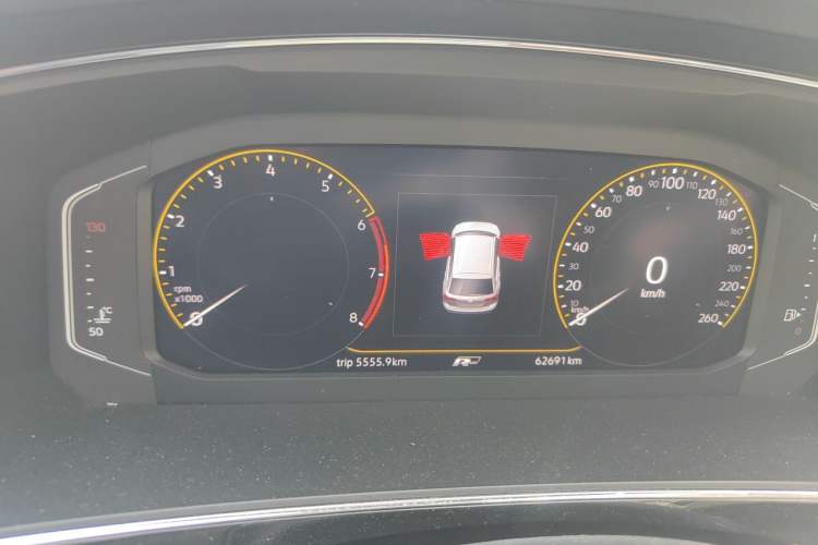 Used Volkswagen Tiguan L 2020 330TSI Automatic Two-Wheel Drive R-Line Flagship Version China VI Standard Instrument Cluster