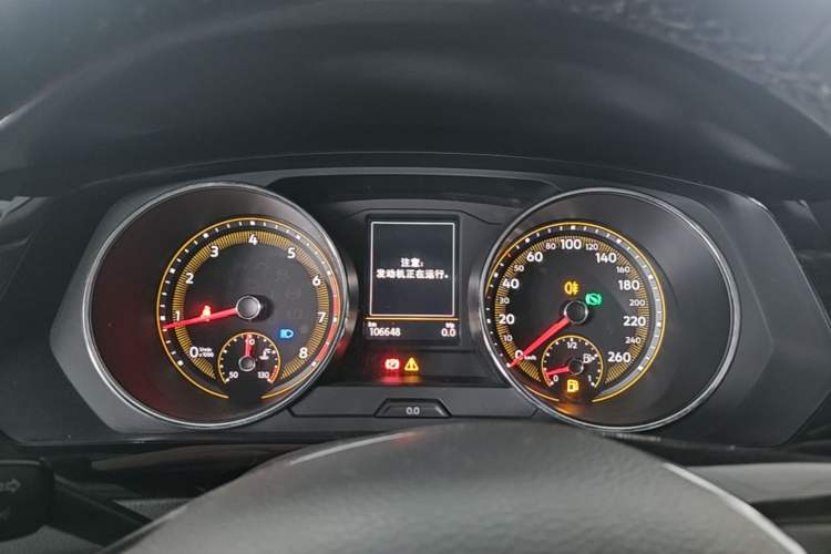 Used Volkswagen Tiguan L 2020 330TSI Automatic Two-Wheel Drive Smart Luxury Edition China VI Standard Instrument Cluster