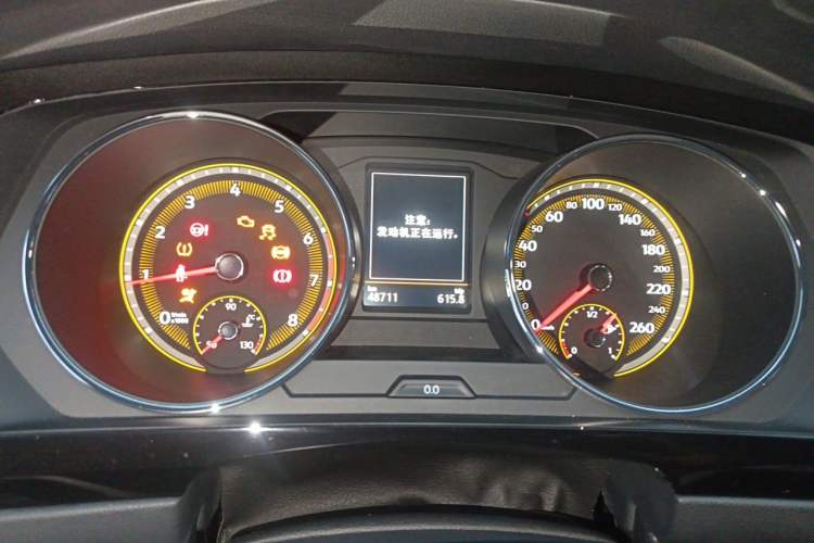 Used Volkswagen Tiguan L 2020 330TSI Automatic Two-Wheel Drive Panoramic Comfort Edition China VI Standard Instrument Cluster