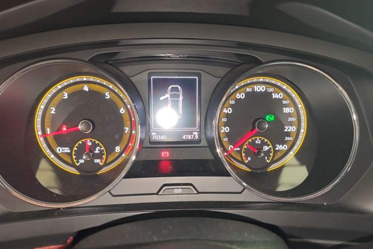 Used Volkswagen Tiguan L 2020 330TSI Automatic Two-Wheel Drive Luxury Edition China VI Standard Instrument Cluster