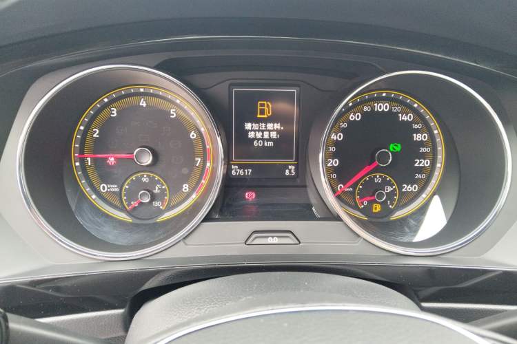 Used Volkswagen Tiguan L 2020 330TSI Automatic Two-Wheel Drive Panoramic Comfort Edition China VI Standard Instrument Cluster