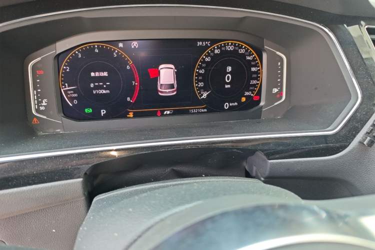 Used Volkswagen Tiguan L 2020 330TSI Automatic Two-Wheel Drive R-Line Flagship Version China VI Standard Instrument Cluster