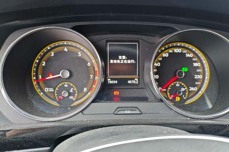 Used Volkswagen Tiguan L 2020 330TSI Automatic Two-Wheel Drive Panoramic Comfort Edition China VI Standard Instrument Cluster