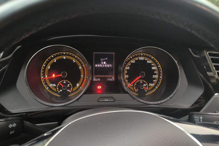 Used Volkswagen Tiguan L 2020 330TSI Automatic Two-Wheel Drive Panoramic Comfort Edition China VI Standard Instrument Cluster