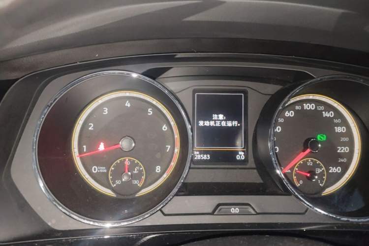 Used Volkswagen Tiguan L 2020 330TSI Automatic Two-Wheel Drive Panoramic Comfort Edition China VI Standard Instrument Cluster