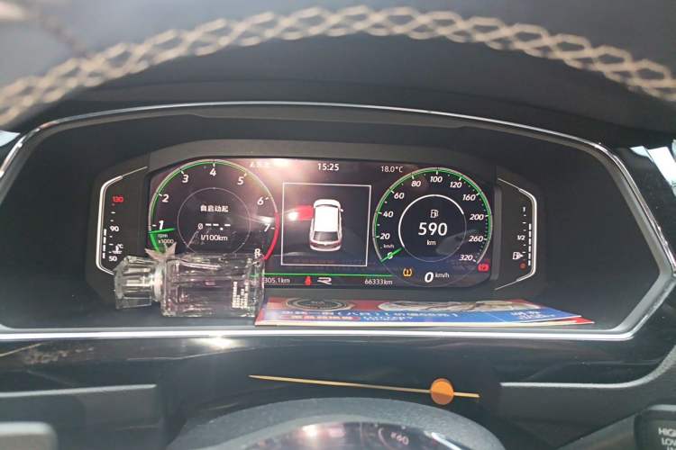 Used Volkswagen Tiguan L 2020 330TSI Automatic Two-Wheel Drive R-Line Flagship Version China VI Standard Instrument Cluster
