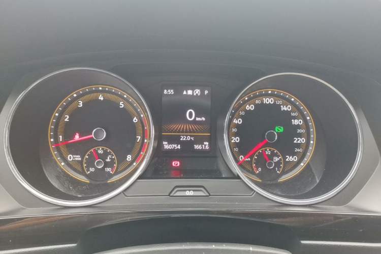 Used Volkswagen Tiguan L 2020 330TSI Automatic Two-Wheel Drive Smart Luxury Edition China VI Standard Instrument Cluster