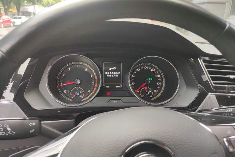 Used Volkswagen Tiguan L 2020 330TSI Automatic Two-Wheel Drive Panoramic Comfort Edition China VI Standard Instrument Cluster