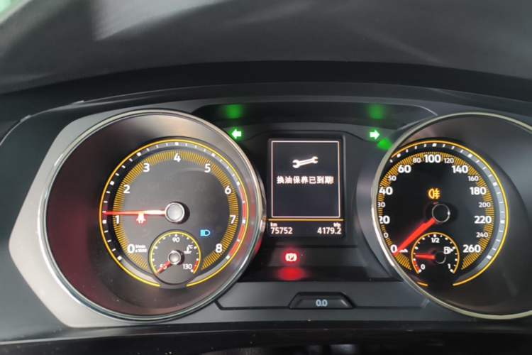 Used Volkswagen Tiguan L 2020 330TSI Automatic Two-Wheel Drive Smart Luxury Edition China VI Standard Instrument Cluster