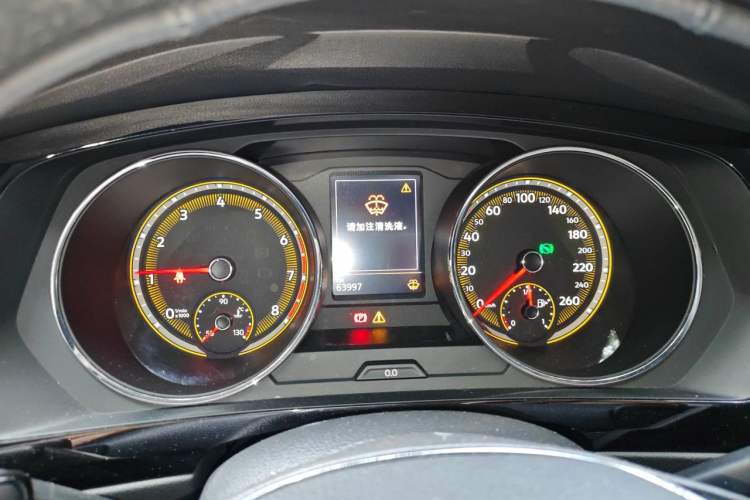 Used Volkswagen Tiguan L 2020 330TSI Automatic Two-Wheel Drive Panoramic Comfort Edition China VI Standard Instrument Cluster