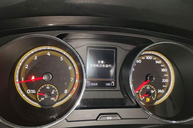 Used Volkswagen Tiguan L 2020 330TSI Automatic Two-Wheel Drive Smart Luxury Edition China VI Standard Instrument Cluster