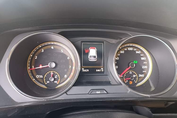 Used Volkswagen Tiguan L 2020 330TSI Automatic Two-Wheel Drive Panoramic Comfort Edition China VI Standard Instrument Cluster