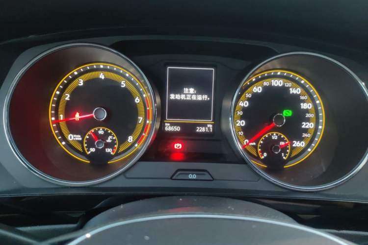 Used Volkswagen Tiguan L 2020 330TSI Automatic Two-Wheel Drive Panoramic Comfort Edition China VI Standard Instrument Cluster