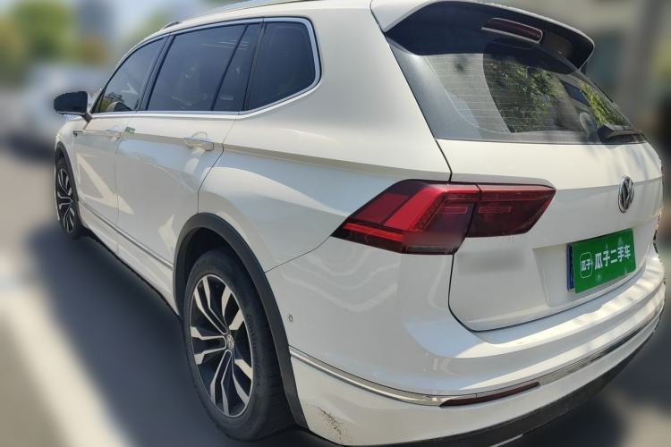 Used Volkswagen Tiguan L 2020 330TSI Automatic Two-Wheel Drive R-Line Flagship Version China VI Standard Rear Left 45 Deg