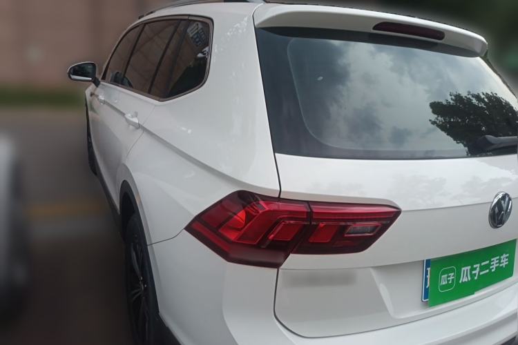 Used Volkswagen Tiguan L 2020 330TSI Automatic Two-Wheel Drive Panoramic Comfort Edition China VI Standard Rear Left 45 Deg