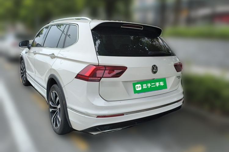 Used Volkswagen Tiguan L 2020 330TSI Automatic Two-Wheel Drive R-Line Flagship Version China VI Standard Rear Left 45 Deg
