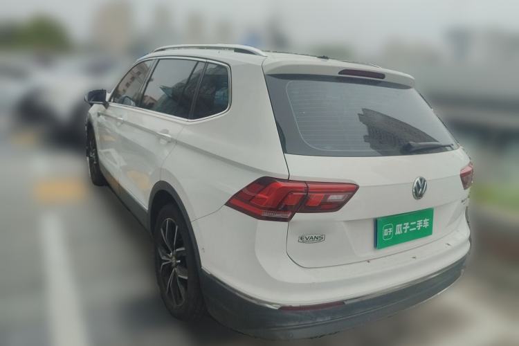 Used Volkswagen Tiguan L 2020 330TSI Automatic Two-Wheel Drive Smart Luxury Edition China VI Standard Rear Left 45 Deg