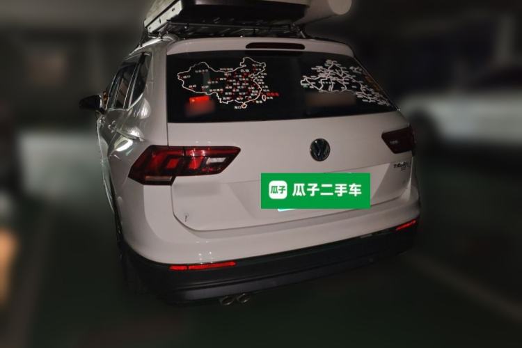 Used Volkswagen Tiguan L 2020 330TSI Automatic Two-Wheel Drive Smart Luxury Edition China VI Standard Rear Left 45 Deg
