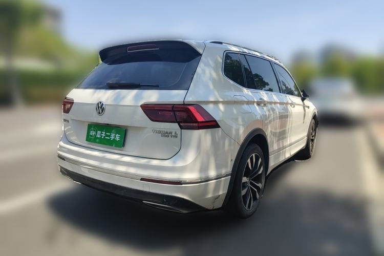 Used Volkswagen Tiguan L 2020 330TSI Automatic Two-Wheel Drive R-Line Flagship Version China VI Standard Rear Right 45 Deg