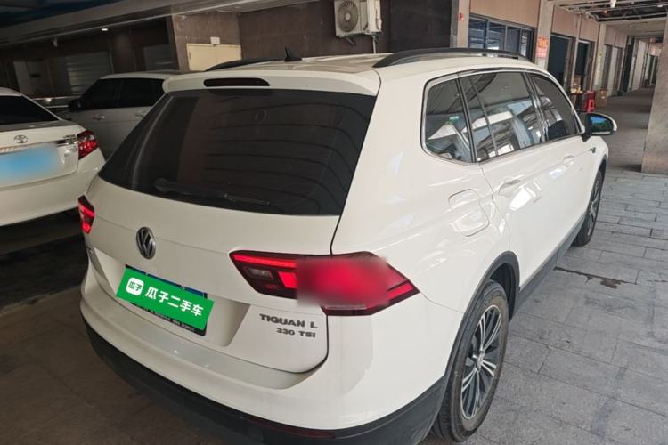 Used Volkswagen Tiguan L 2020 330TSI Automatic Two-Wheel Drive Luxury Edition China VI Standard Rear Right 45 Deg