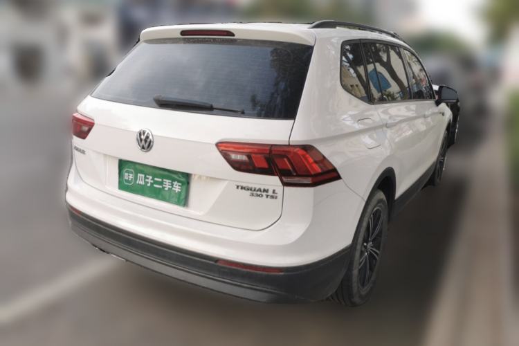 Used Volkswagen Tiguan L 2020 330TSI Automatic Two-Wheel Drive Luxury Edition China VI Standard Rear Right 45 Deg