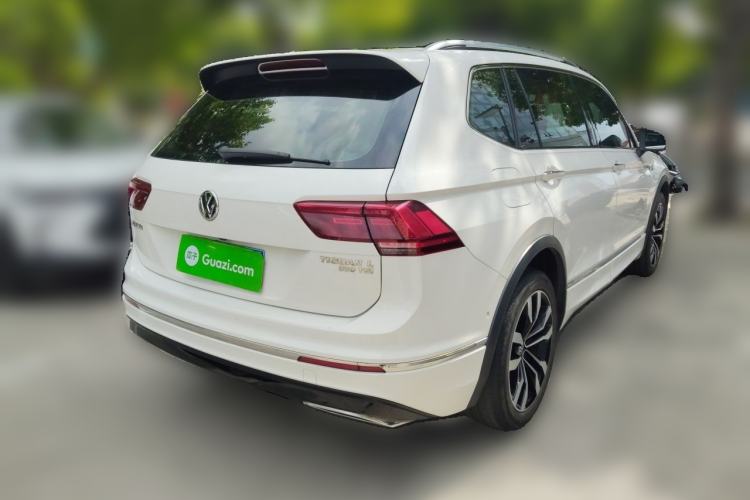 Used Volkswagen Tiguan L 2020 330TSI Automatic Two-Wheel Drive R-Line Flagship Version China VI Standard Rear Right 45 Deg