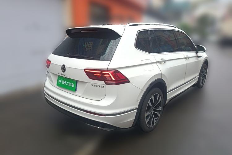 Used Volkswagen Tiguan L 2020 330TSI Automatic Two-Wheel Drive R-Line Flagship Version China VI Standard Rear Right 45 Deg
