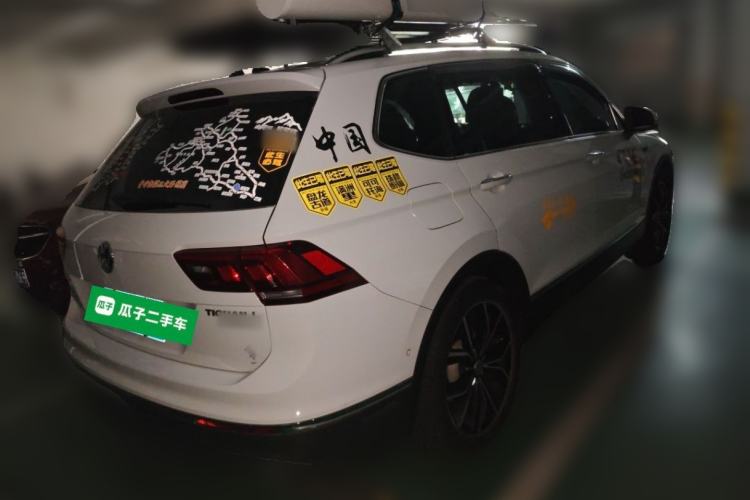 Used Volkswagen Tiguan L 2020 330TSI Automatic Two-Wheel Drive Smart Luxury Edition China VI Standard Rear Right 45 Deg