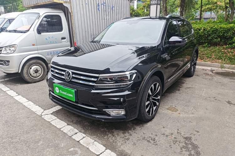 Used Volkswagen Tiguan L 2021 330TSI Automatic Two-Wheel Drive R-Line Flagship Edition Guazi used car, China used car export, Used car for sale, Used  cars, Cheapest cars for sale